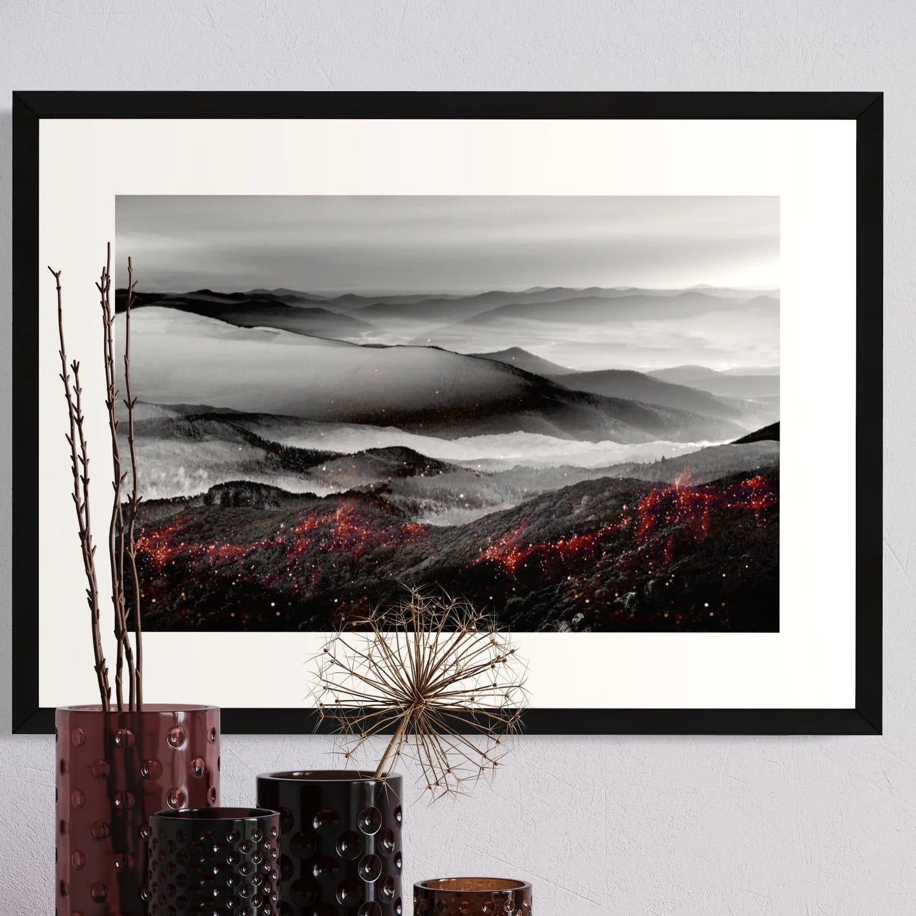 Lucent Mountainscape - Blackstring Gallery