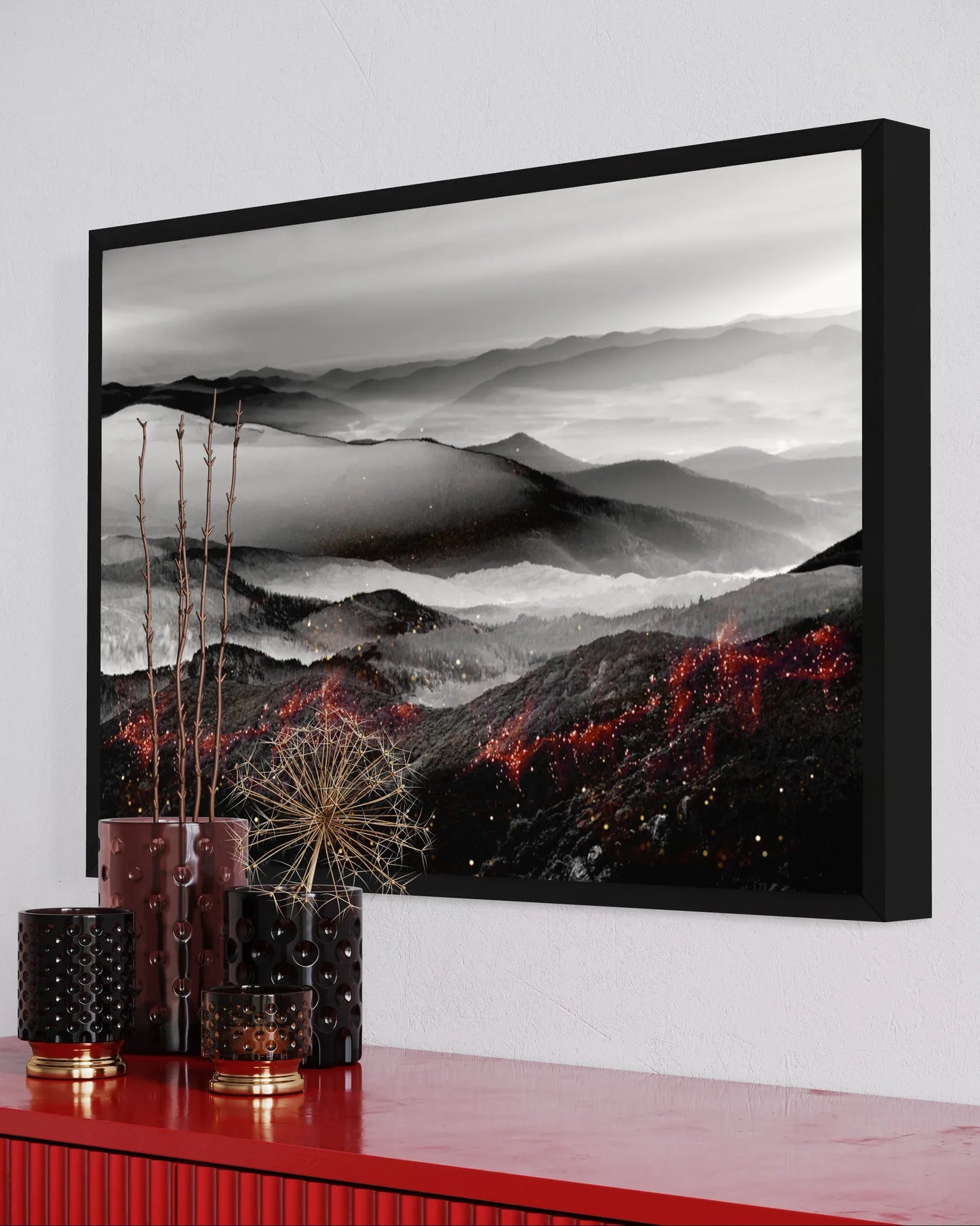 Lucent Mountainscape - Blackstring Gallery