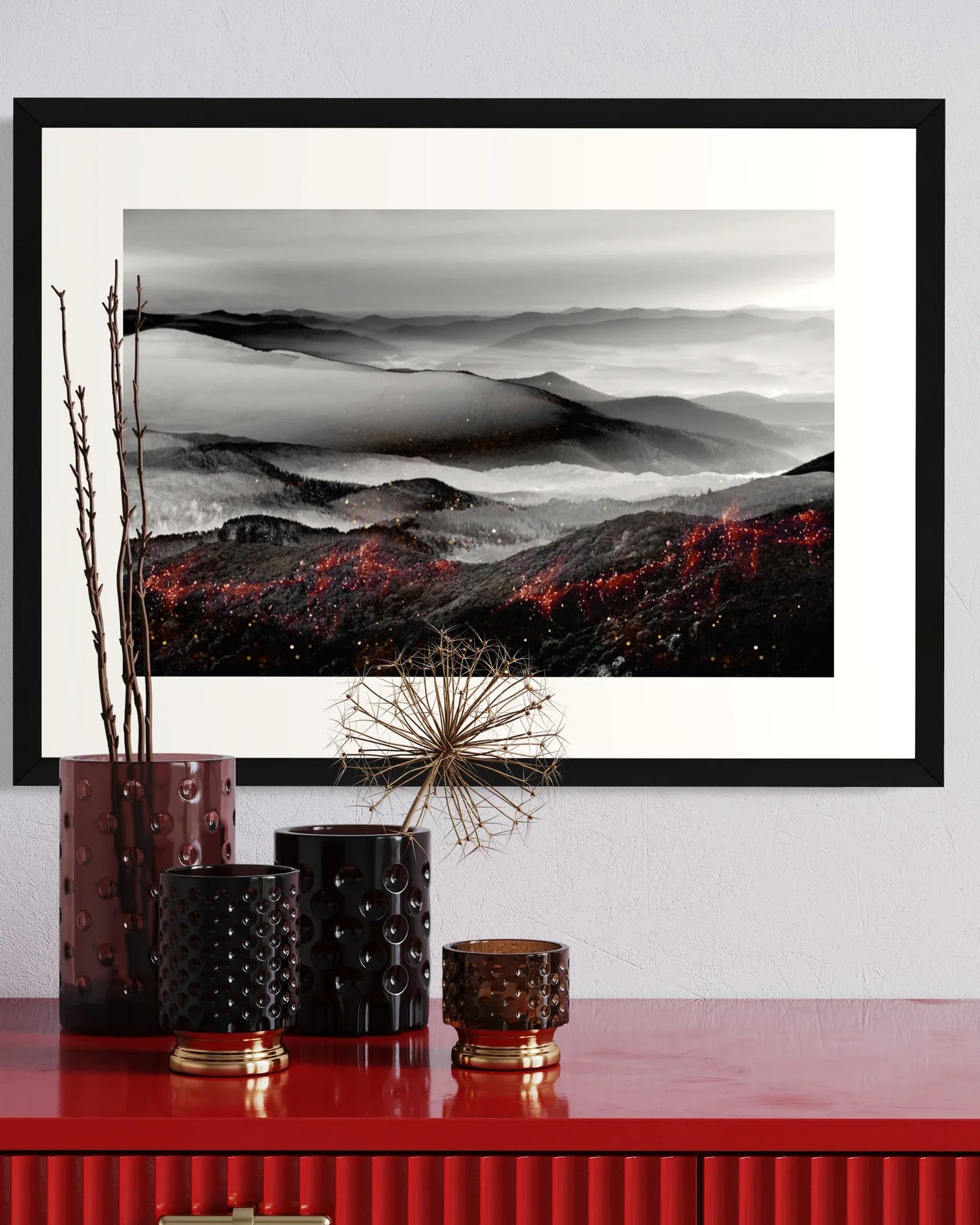 Lucent Mountainscape - Blackstring Gallery